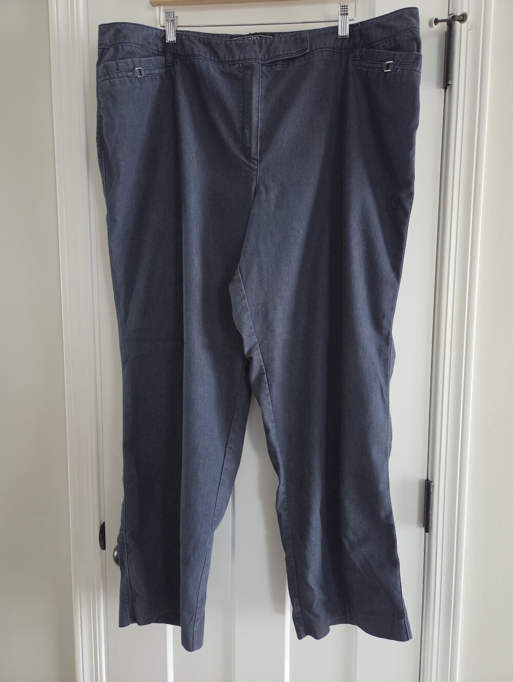 Cato Womens Size 20 Pants Trousers Zip And Button